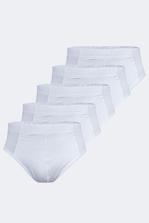 Malabadi Erkek Beyaz 5 li Paket Modal Slip Külot 5M053