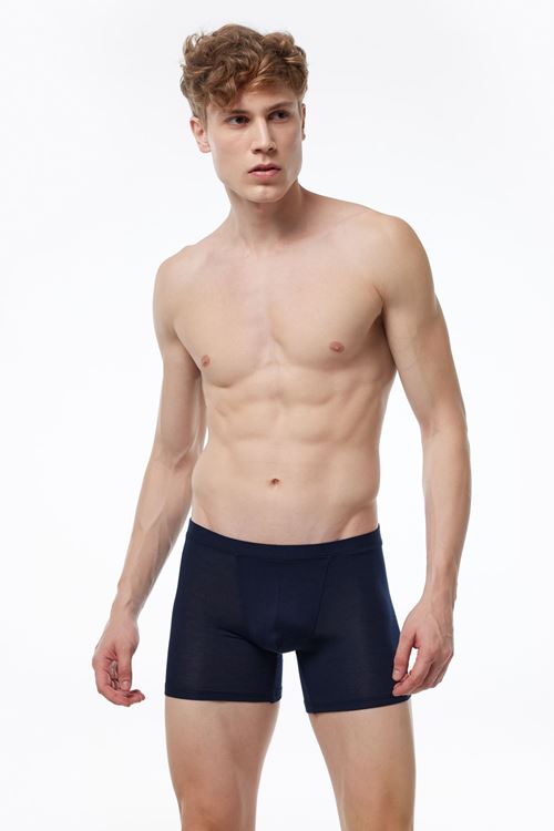 Malabadi Erkek Lacivert Micro Modal Boxer 909