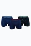 Malabadi Erkek Desenli 3 lü Premium Collection Modal Boxer 3M252