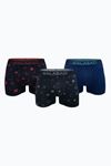 Malabadi Erkek Desenli 3 lü Premium Collection Modal Boxer 3M252