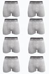 Malabadi Erkek Gri 8 li Premium Collection Modal Boxer 8M252