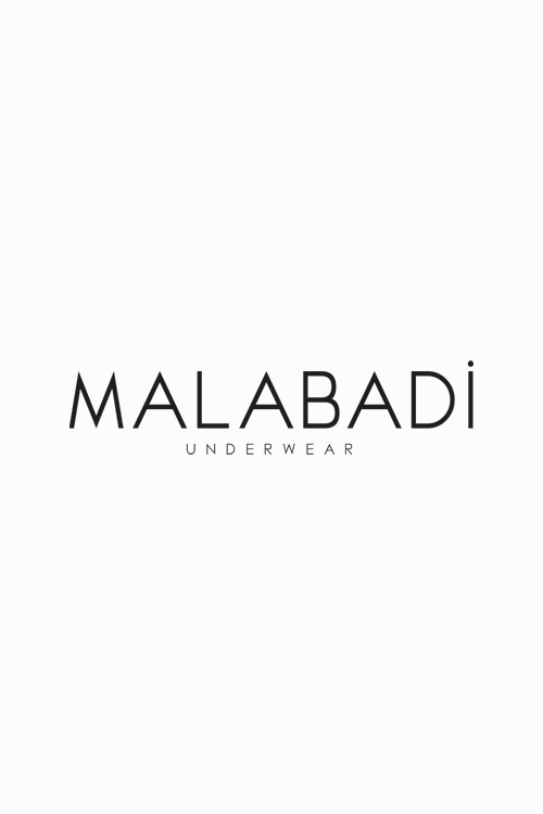 Malabadi Kadın Ekru Puantiyeli Düğmeli Likralı Modal Yazlık Pijama Takımı 5004